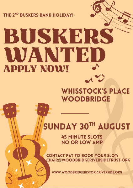 Buskers Bank Holiday - WANTED